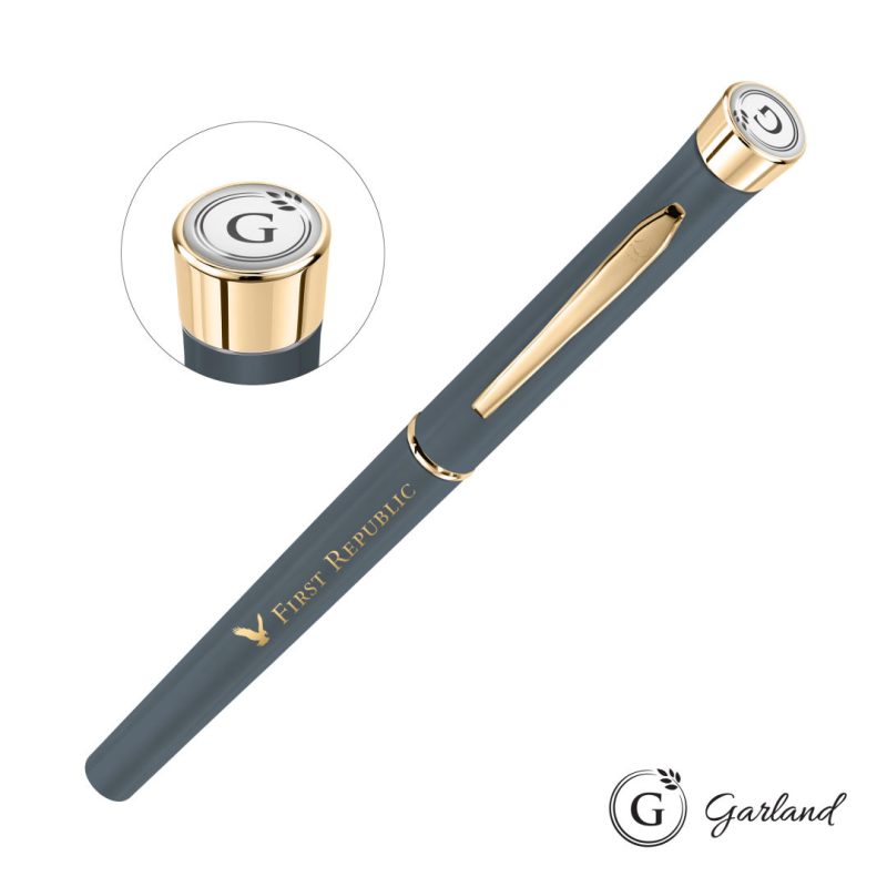 Custom Garland® Color Matte Collection Pen - Gold - 4