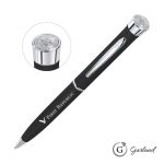 Custom Garland® Color Matte Custom Emblem Twist Pen - Chrome