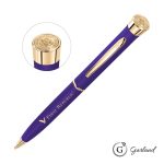 Custom Garland® Color Matte Custom Emblem Twist Pen - Gold - 5