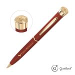 Custom Garland® Color Matte Custom Emblem Twist Pen - Gold - 7