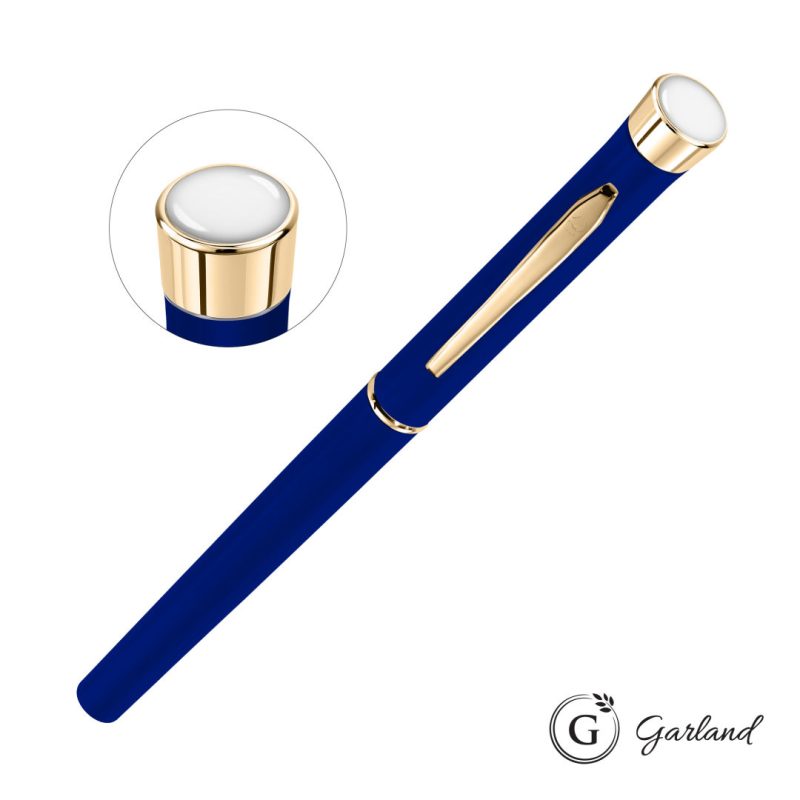 Custom Garland® Color Matte Custom Rollerball Pen - Gold - 9