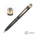 Custom Garland® Color Matte Custom Twist Ballpoint Pen - Gold - 4