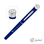 Custom Garland® Color Matte Rollerball Pen - Chrome - 2