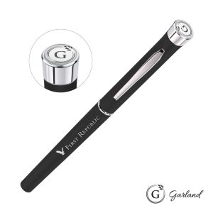 Custom Garland® Color Matte Rollerball Pen - Chrome