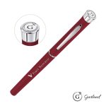 Custom Garland® Color Matte Rollerball Pen - Chrome - 7