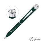 Custom Garland® Color Matte Twist Ballpoint Pen - Chrome - 3