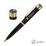 Custom Garland® Executive Color Aura Ballpoint Pen - Gold - 2