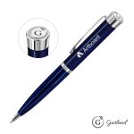 Custom Garland® Executive Color Ballpoint Twist Pen - Chrome - 3