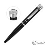 Custom Garland® Executive Color Custom Emblem Rollerball Pen-Chrome - 2