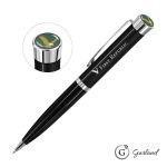 Custom Garland® Executive Custom Color Ballpoint Twist Pen - Chrome