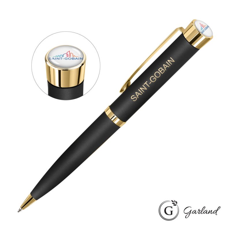 Custom Garland® Executive Custom Color Ballpoint Twist Pen - Gold - 2