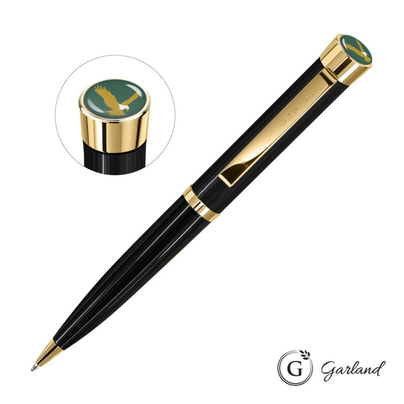 Custom Garland® Executive Custom Color Ballpoint Twist Pen - Gold - 4