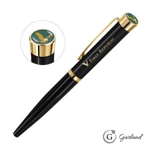 Custom Garland® Executive Custom Color Rollerball Pen - Gold