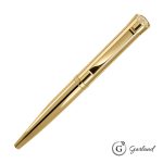 Custom Garland® Executive Signature Cust Emblem Rollerball Pen Gold - 2