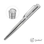 Custom Garland® Executive Signature Emblem Rollerball Pen - Chrome