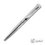 Custom Garland® Executive Signature Emblem Rollerball Pen - Chrome - 2