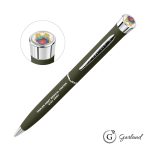 Custom Garland® Freedom Custom Ballpoint Pen - Chrome Accent - 4