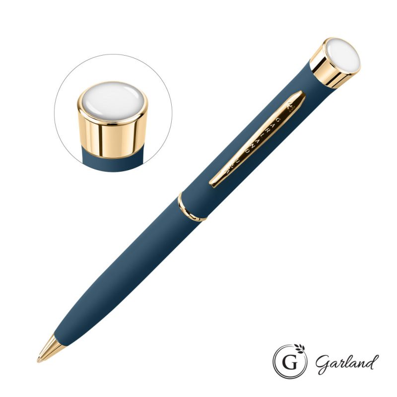 Custom Garland® Freedom Custom Ballpoint Pen - Gold Accent - 5