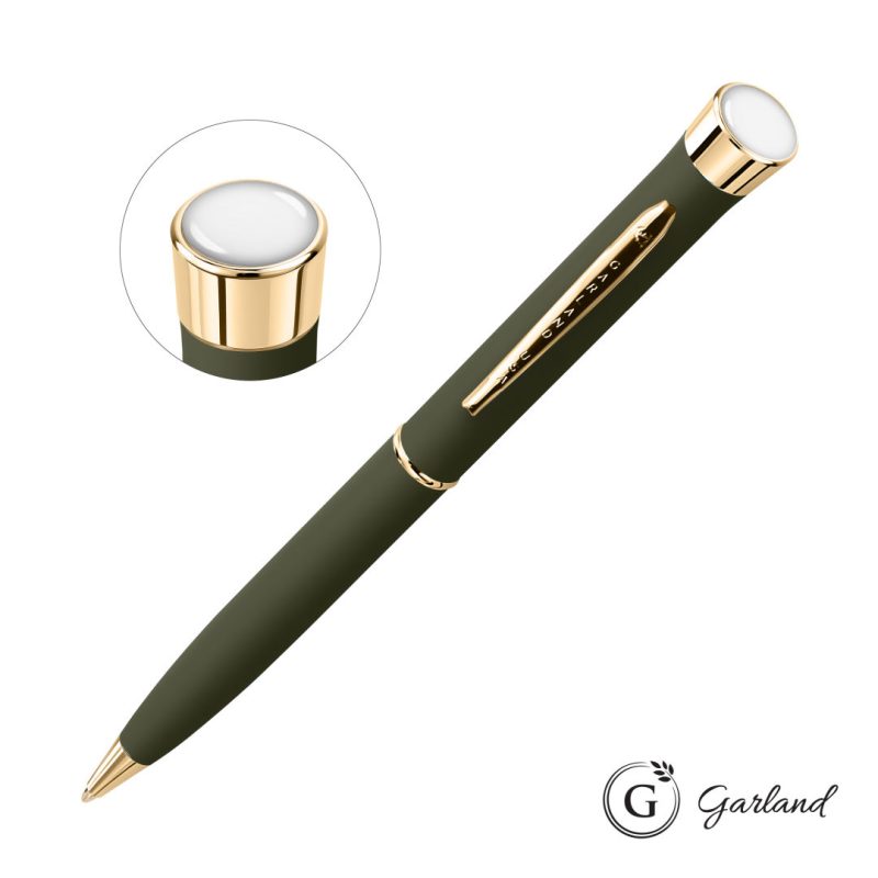 Custom Garland® Freedom Custom Ballpoint Pen - Gold Accent - 6