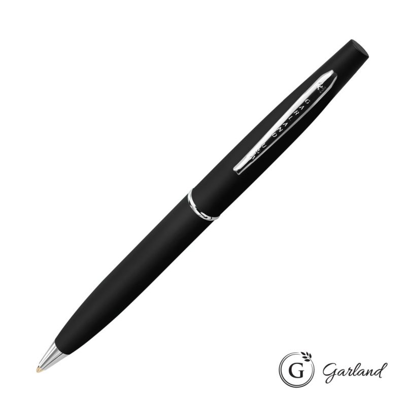 Custom Garland® Hamilton Ballpoint Pen - Chrome Accent - 4