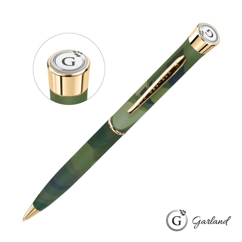 Custom Garland® Liberty Ballpoint Pen - Gold - 4