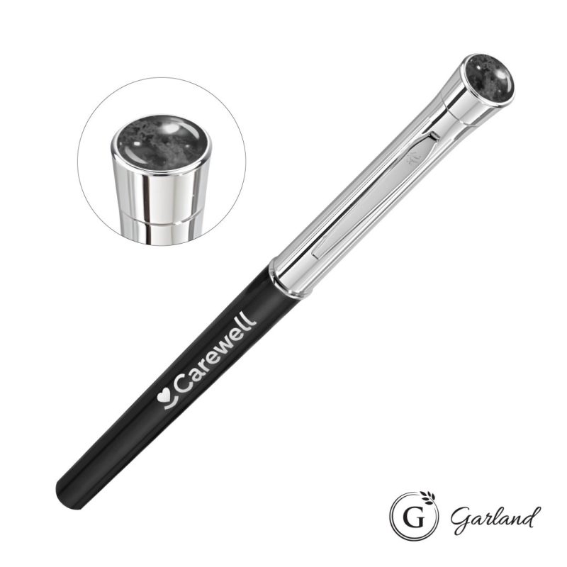Garland®-Monogram-Aura-Empire-Felt-Tip-Pen-Chrome-Accent-GAR110-FCA Custom Garland® Monogram Aura Empire Felt Tip Pen - Chrome Accent