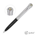 Custom Garland® Monogram Custom Twist Ballpoint Pen - Chrome