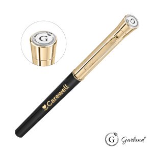 Custom Garland® Monogram Empire Felt Tip Pen - Gold Accent