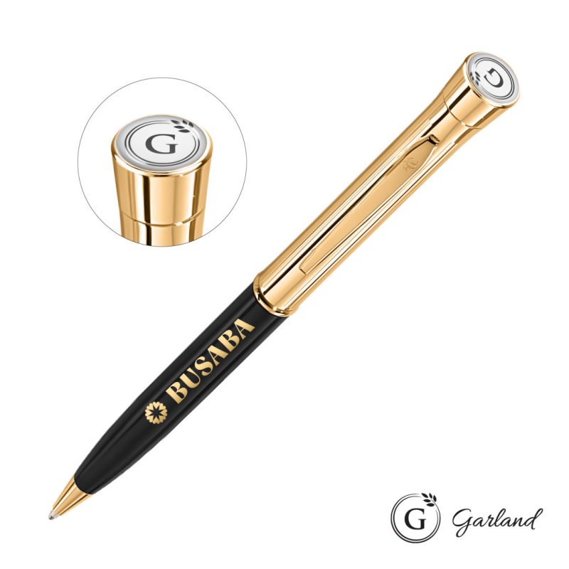 Garland®-Monogram-Twist-Ballpoint-Pen-Gold-GAR101-BGG Custom Garland® Monogram Twist Ballpoint Pen - Gold
