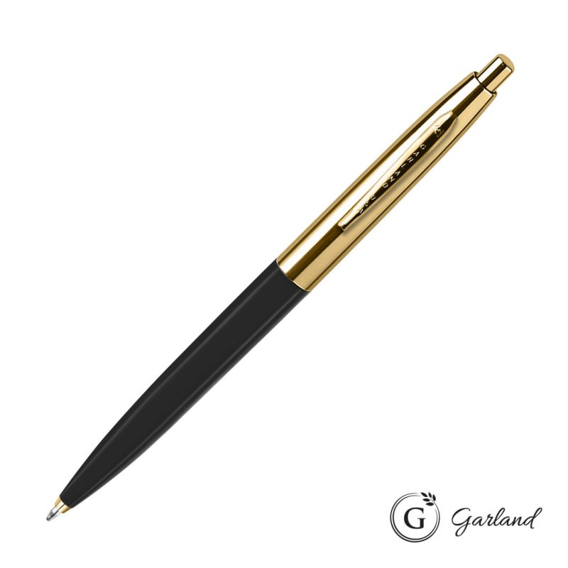 Custom Garland® Monument Ballpoint Clicker Pen - Gold Accent - 4