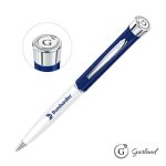 Custom Garland® Patriot Ballpoint Twist Pen - Chrome Accent - 2