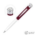 Custom Garland® Patriot Ballpoint Twist Pen - Chrome Accent - 7