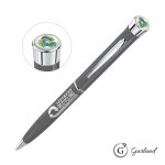 Custom Garland® Recycled Custom Ballpoint Twist Pen - Chrome Accent - 3