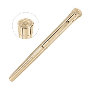 Custom Garland® Signature Custom Emblem Rollerball Pen - Gold