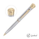 Custom Garland® Signature Emblem Twist Ballpoint Pen - Chrome - 3