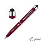 Custom Garland® Stylus High Gloss Ballpoint Twist Pen - Chrome - 3