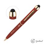 Custom Garland® Stylus Matte Ballpoint Twist Pen - Gold - 3