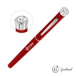 Custom Garland® Tactical Textured Rollerball Pen - Chrome - 3