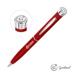 Custom Garland® Tactical Textured Twist Pen - Chrome - 3