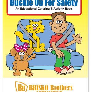 Custom Good Value™ Coloring Book: Buckle Up for Safety