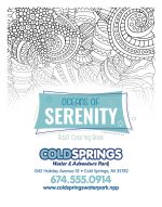 Custom Good Value™ Oceans of Serenity Adult Coloring Book - 1