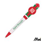 Custom Jumbo QR Billboard Twist Pen - Decorated Cap - 2