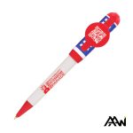 Custom Jumbo QR Billboard Twist Pen - Decorated Cap - 3