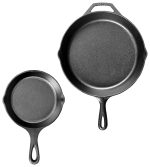 Custom Lodge 10.25" and 5" Cast Iron Skillets Gift Set - 3