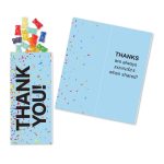 Custom One Color Foil-Stamped Stock Gratitude Sweeter Cards with Albanese® Gummi Bears - 1