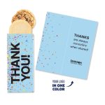Custom One Color Foil-Stamped Stock Gratitude Sweeter Cards with Homestyle Cookie Duo