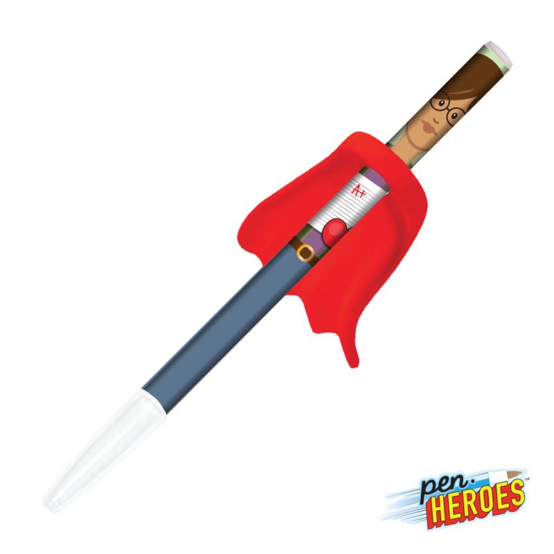 Custom Pen Heroes™ Hometown Series Female w/Cape Pen - 8