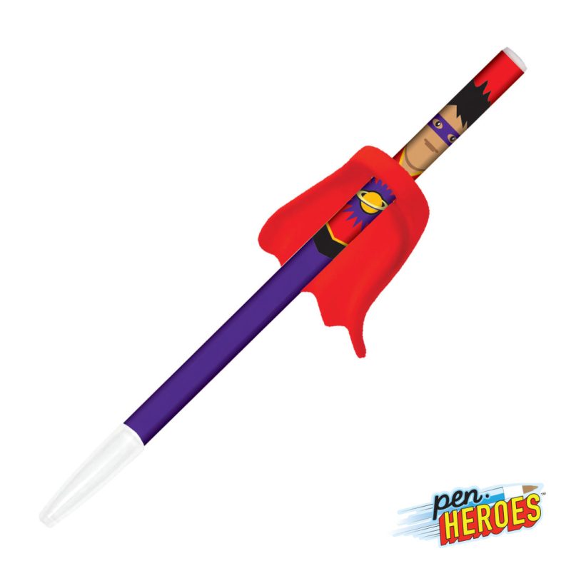 Custom Pen Heroes™ Superhero Series Male w/Cape Pen - 5