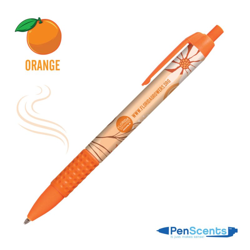 Custom PenScents® Scented VividPrint™ Pen w/Grip - 9