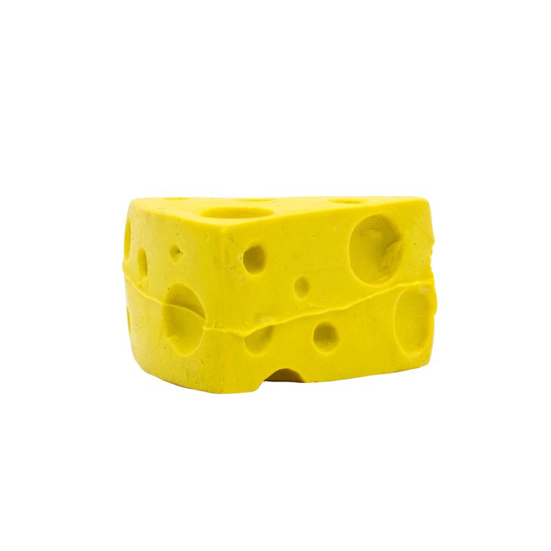 Custom Pencil-Top Eraser Cheese Wedge